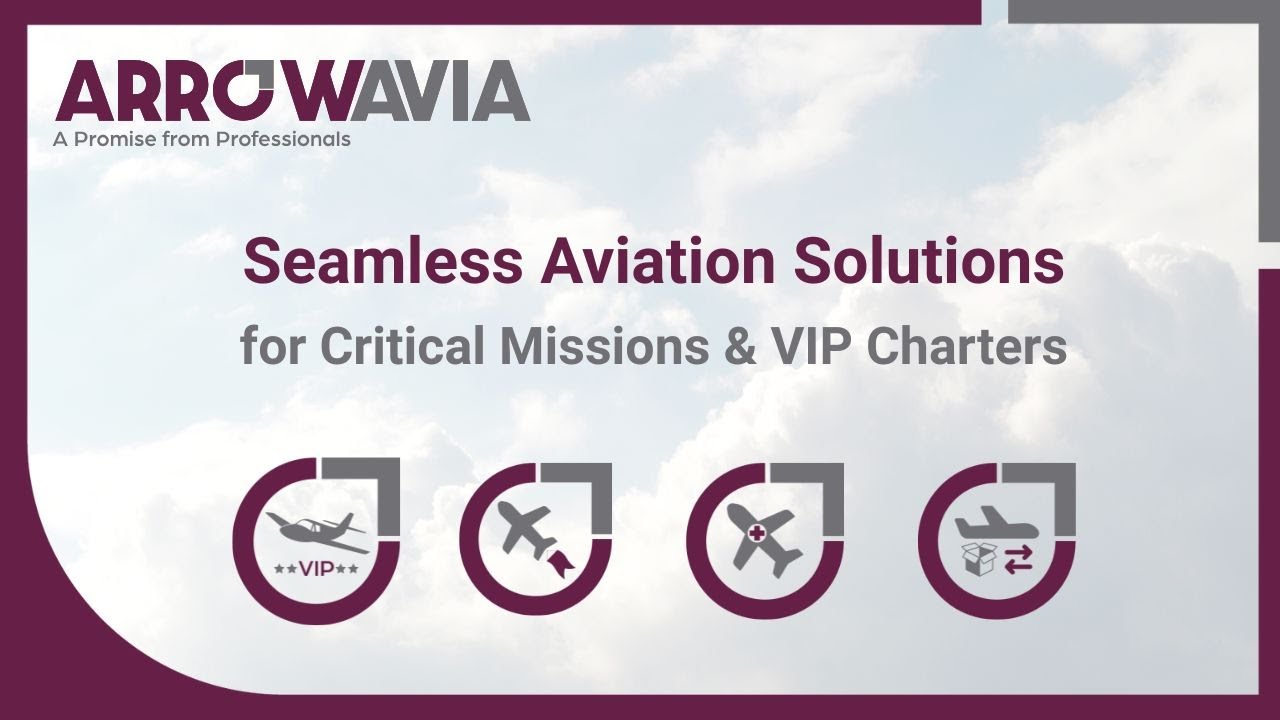 1_ArrowAvia: Seamless Aviation Solutions for Critical Missions & VIP Charters
