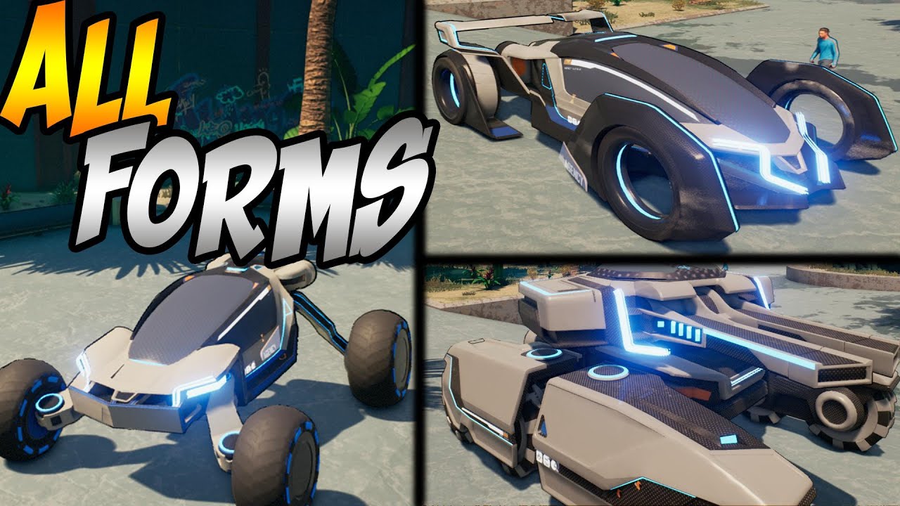 Crackdown 3 | ALL 3 AGENCY VEHICLE FORMS EXPLAINED!!