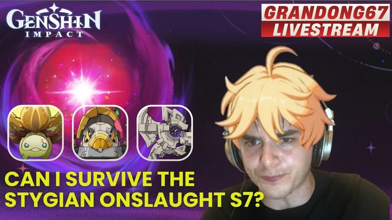 [ LIVE ] Genshin Impact : NEW Stygian Onslaught Season 7 is HERE !