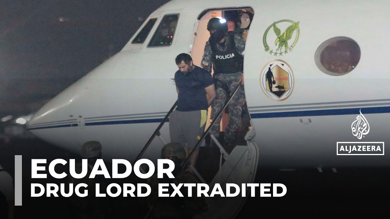 Ecuador&rsquo;s biggest drug lord &lsquo;Fito&rsquo; extradited to US, to plead &lsquo;not guilty&rsquo;