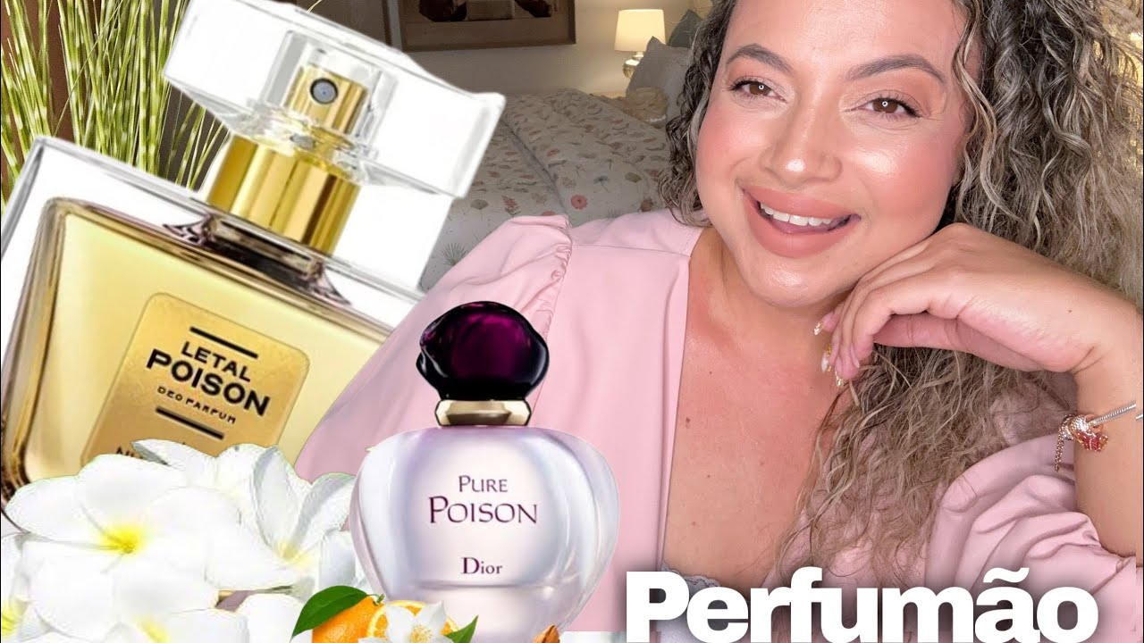 Floral branco com mais de 10 horas de fixação: Letal Poison Nuancielo Inspirado em Pure Poison