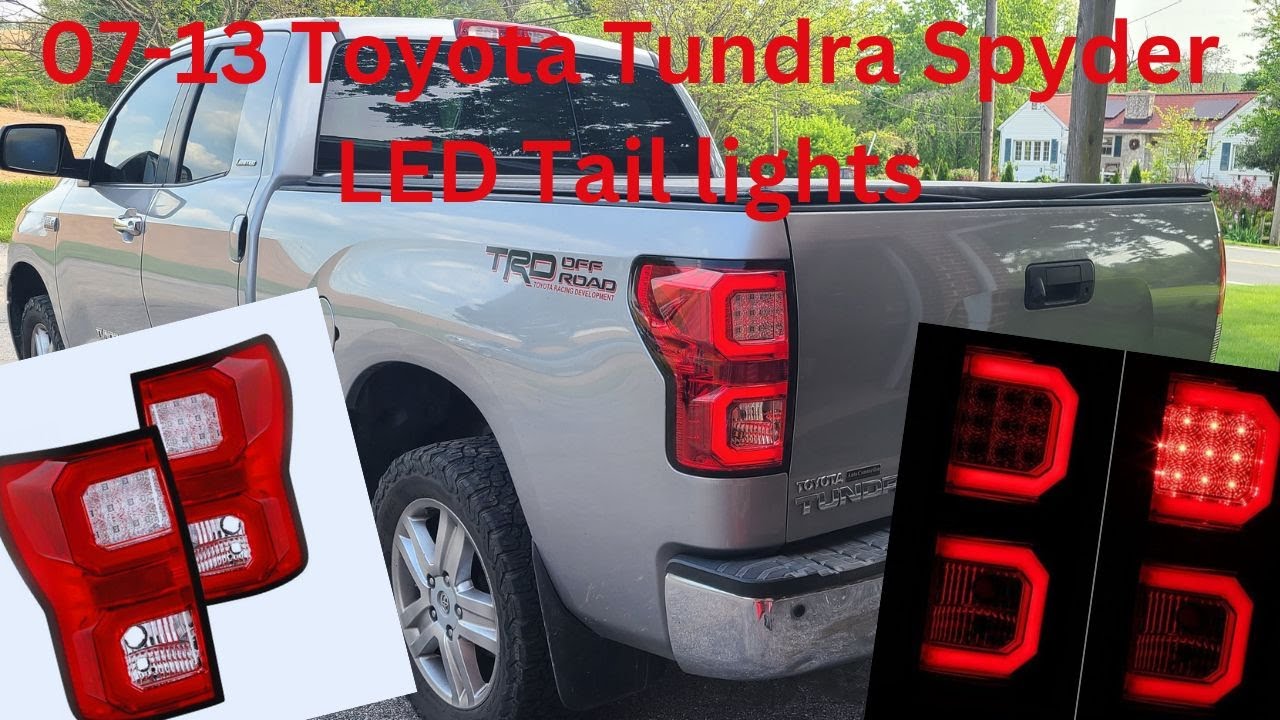 2007-2013 TOYOTA TUNDRA LED TAIL LIGHTS INSTALL AND REVIEW