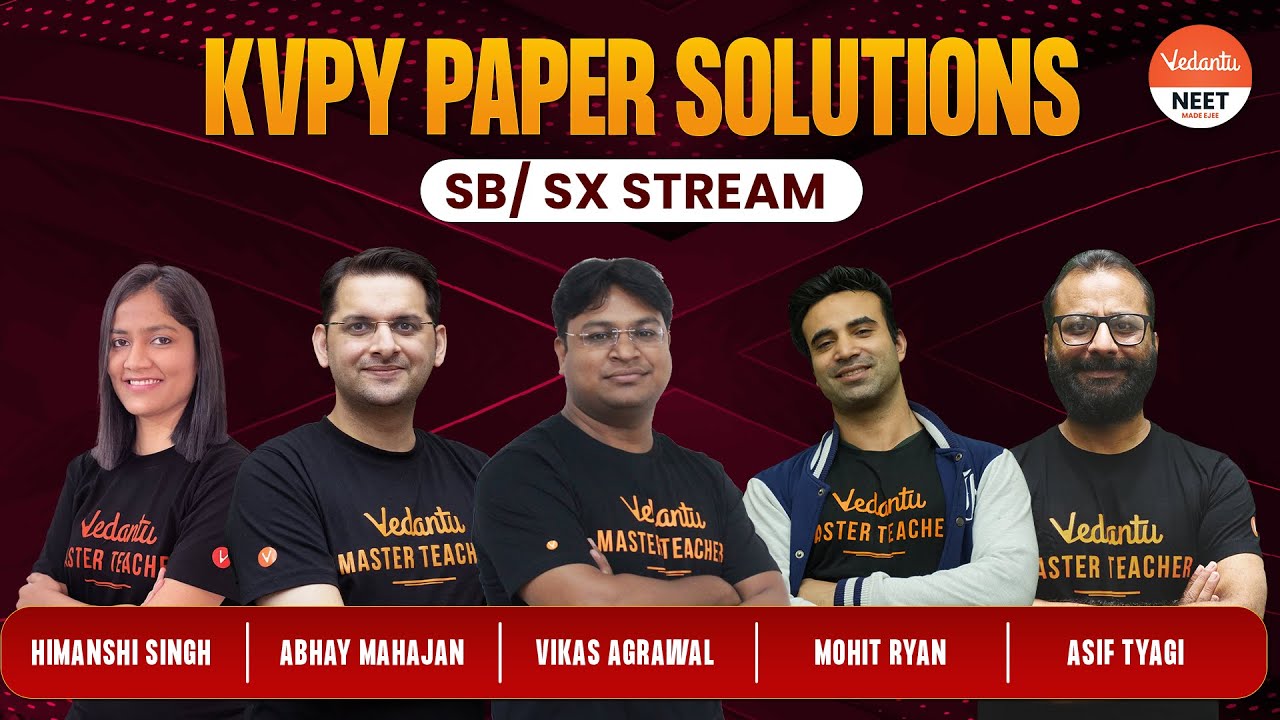 KVPY SX 2022 Complete Solution | [KVPY Chemistry Questions and Answers] | KVPY 2021