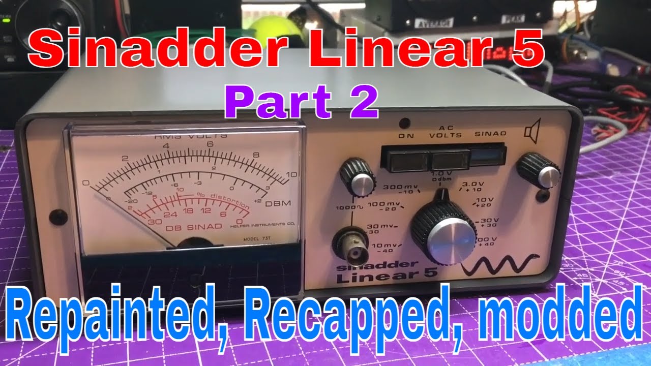 Sinadder Linear 5 : Part 2: Recap, Paint and ground lift Mod