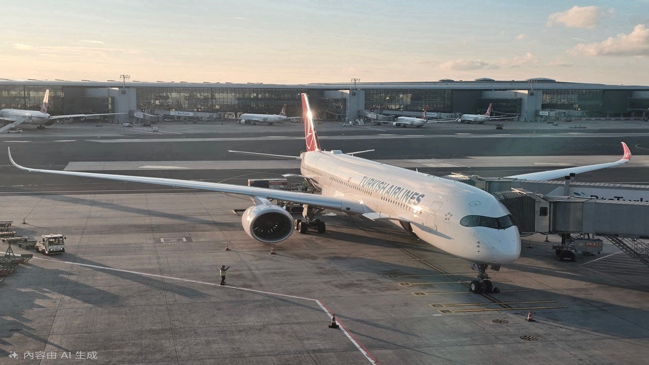 Turkish Airlines A350-900 Istanbul To Cape Town 