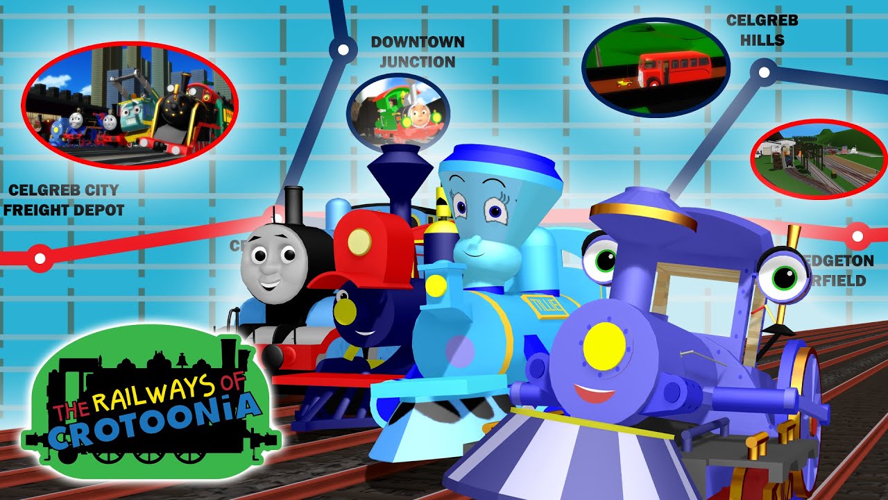 Mainline Mayhem! (Feature-Length Compilation) | The Railways of Crotoonia