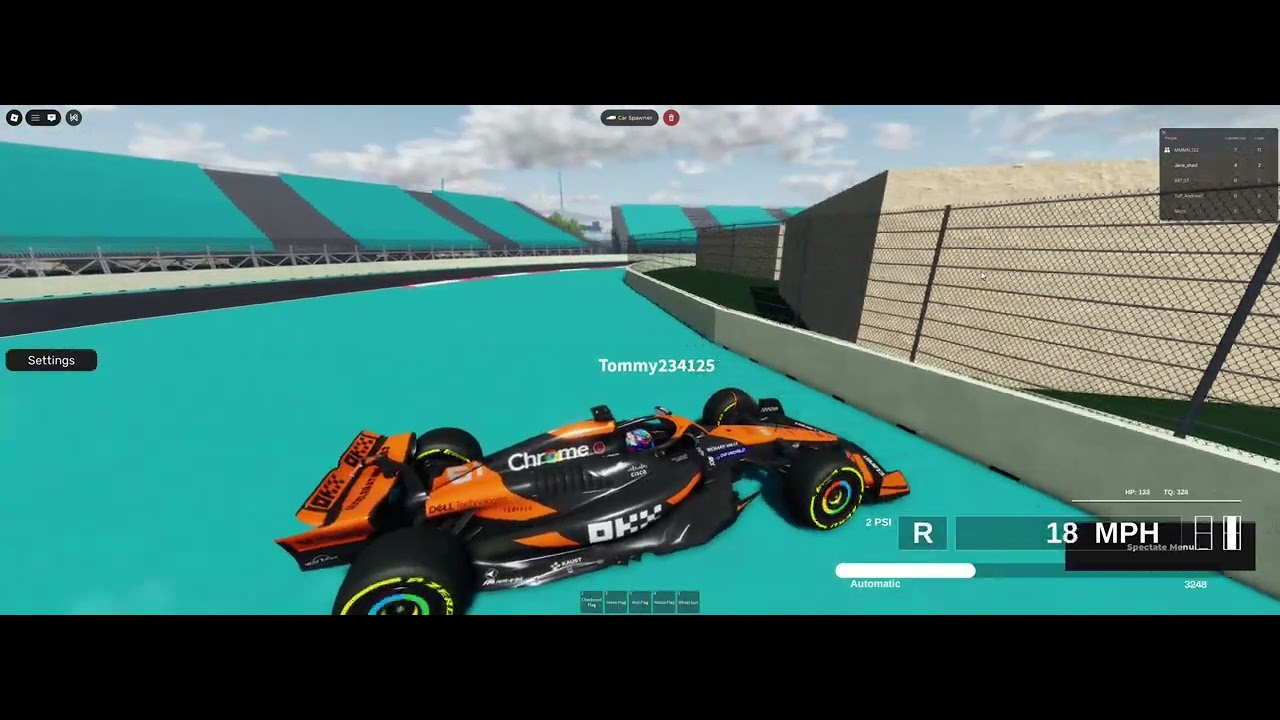 Miami grand prix 5 lap highlight! (without edit)