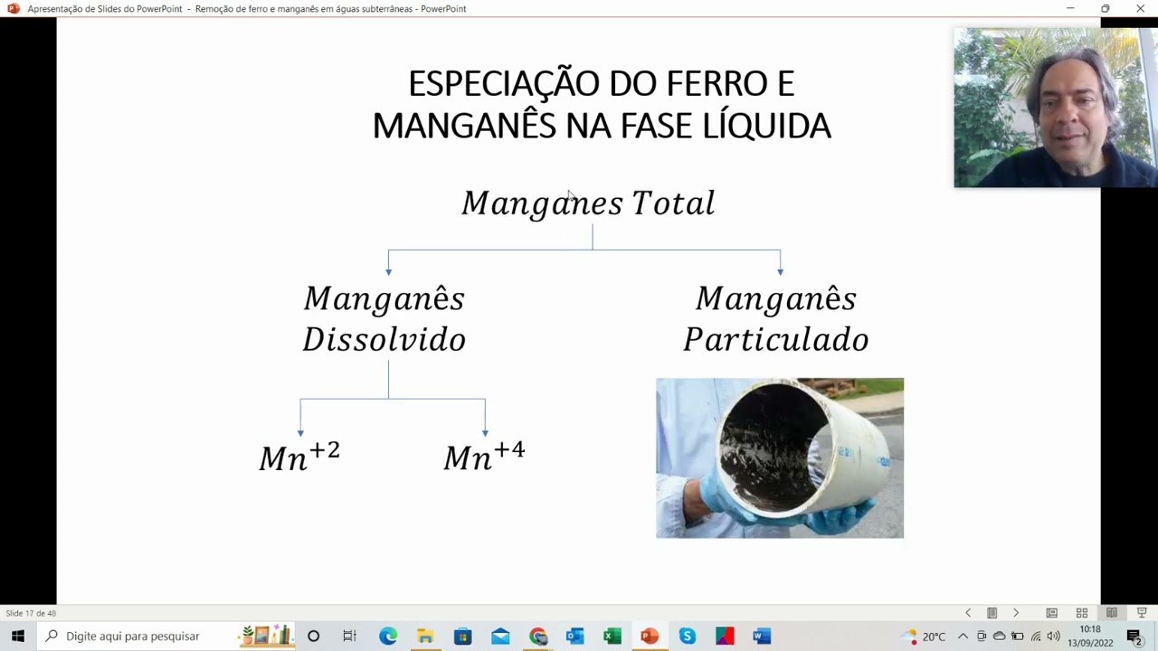 Remoção de ferro e manganês em águas subterrâneas