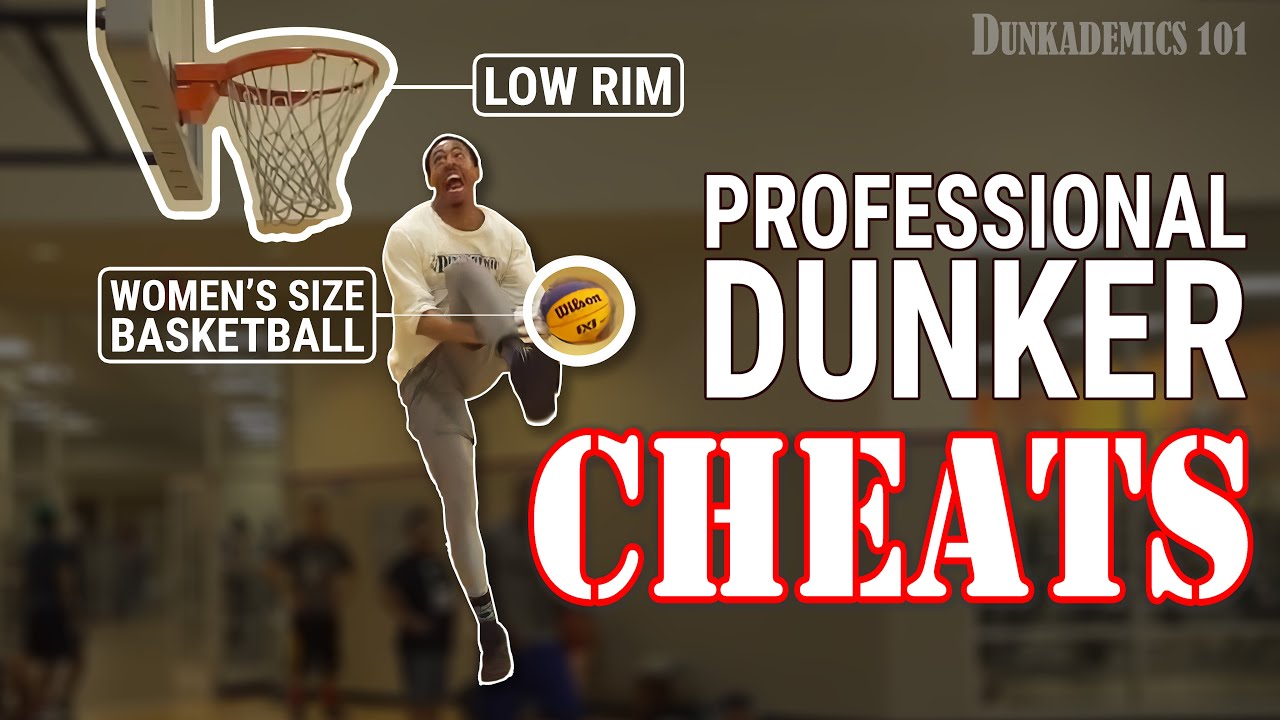Jonathan Clark EXPOSED! Many of his BEST Dunks were on LOW Rims.