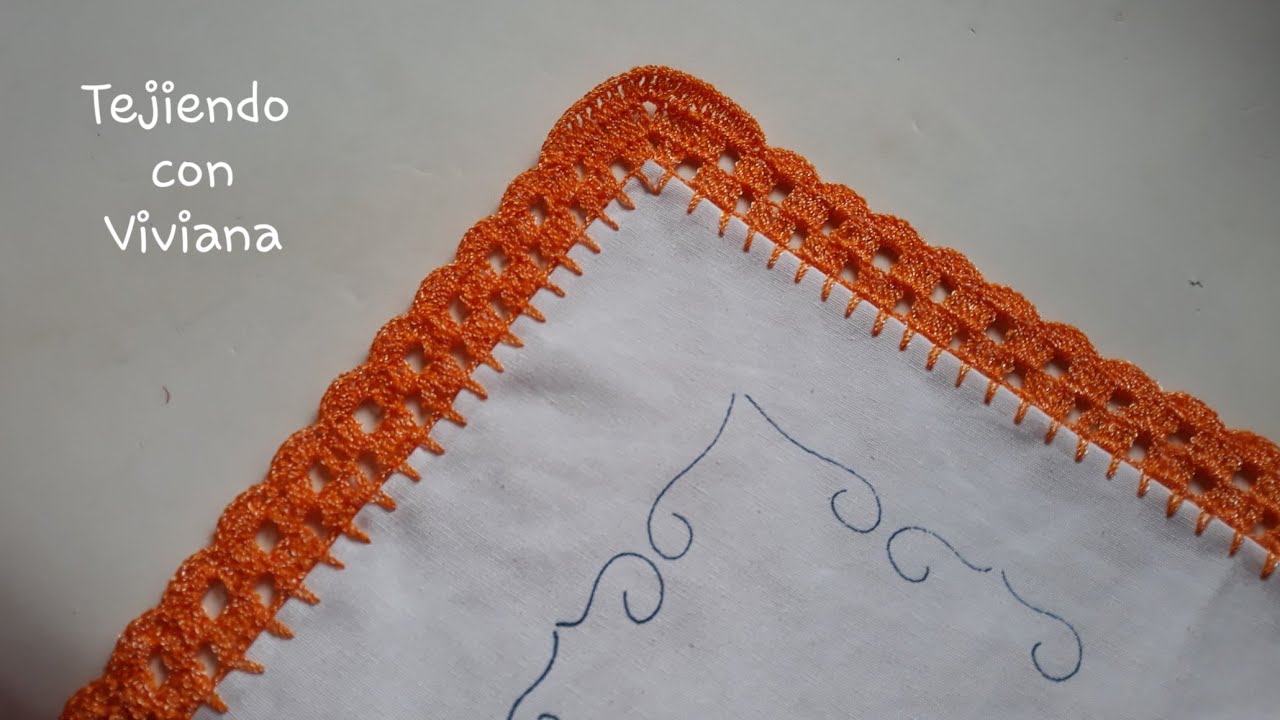 Orilla #68 Tejida a Gancho Crochet