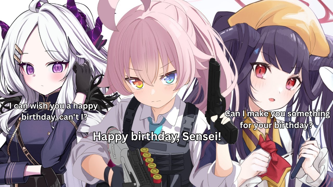 Your birthday in The All Kivotos Students [Blue Archive Game]