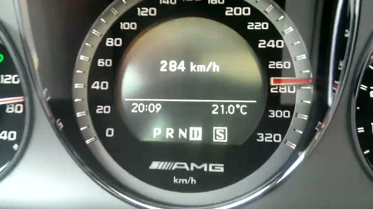 C63 w204 302km/h