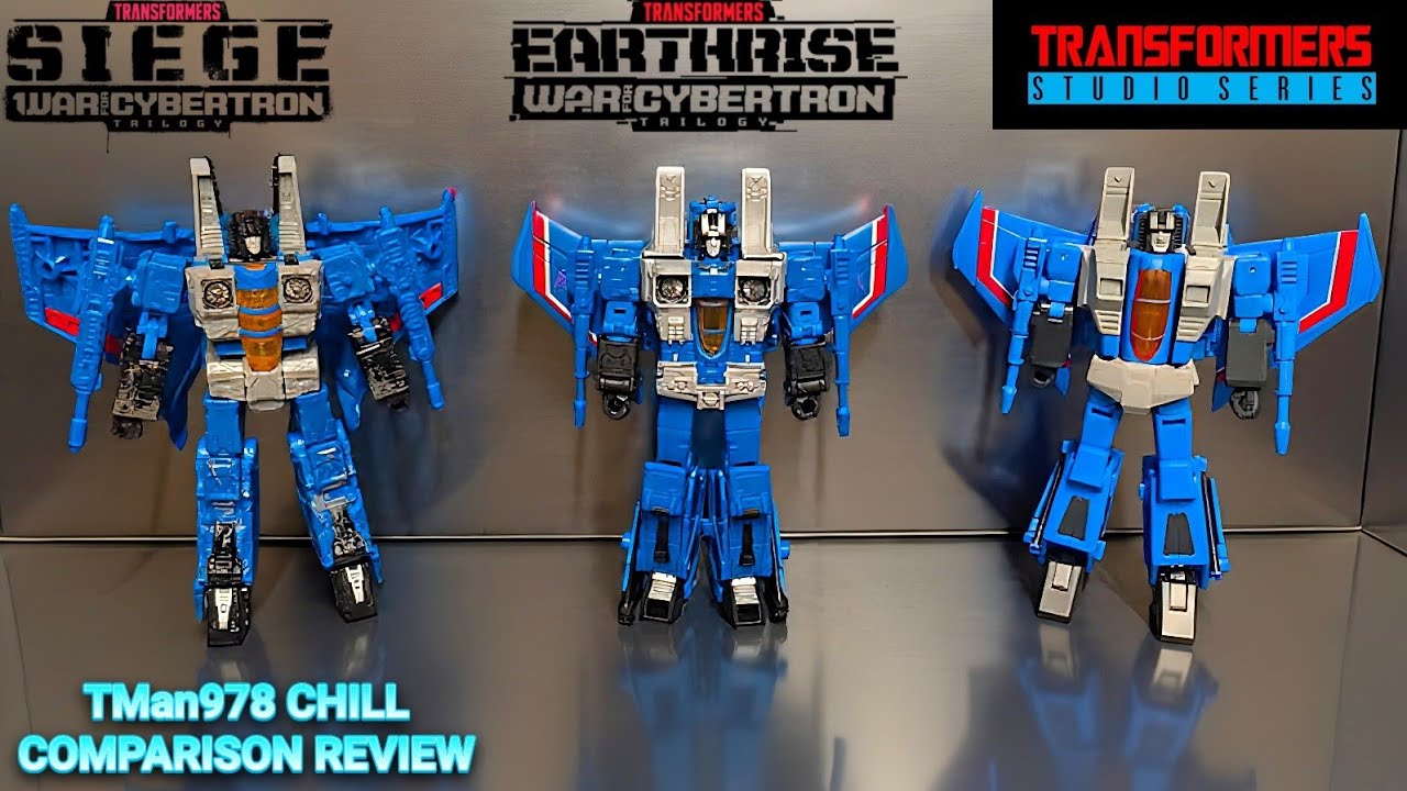 Studio Series 86 Siege Earthrise Thundercracker CHILL COMPARISON REVIEW 