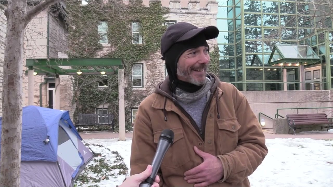 Bellwether Town   Homeless Camp County Courtyard