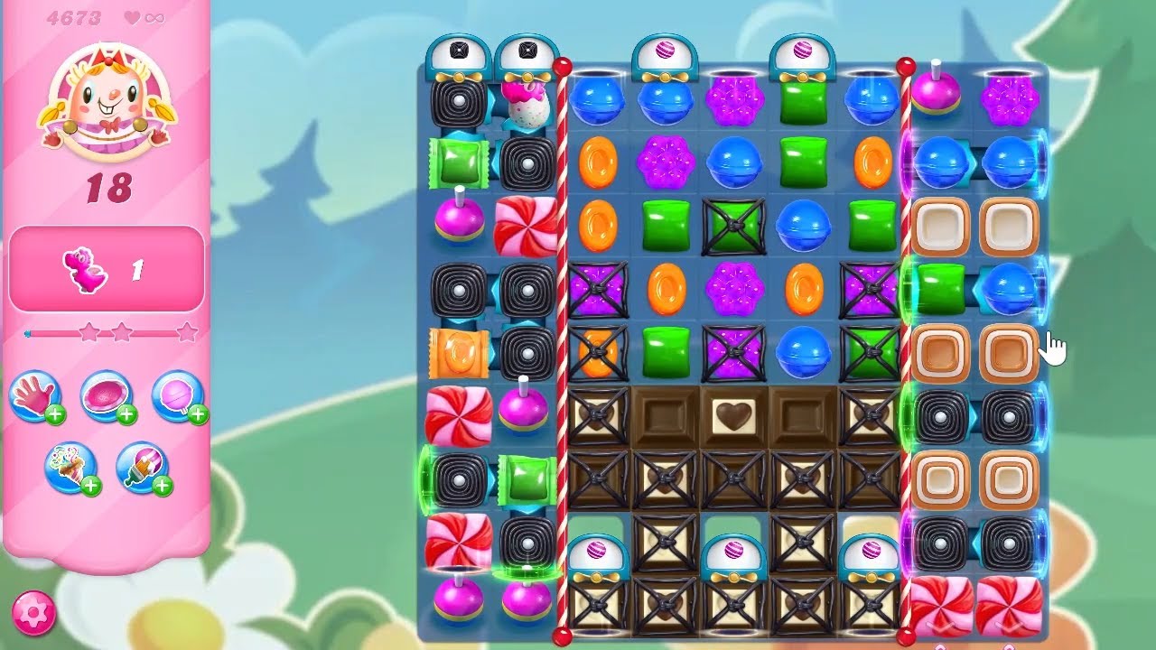 Candy Crush Saga LEVEL 4673 NO BOOSTERS (new version)🔄✅