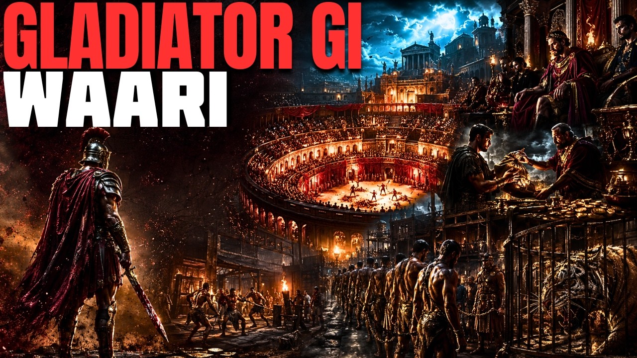 GLADIATOR gi MARAIBAK | How Ancient Rome Built the World's Biggest Entertainment Industry