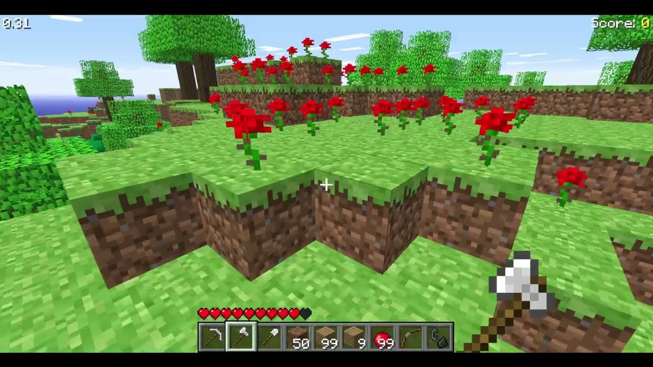 Playing every Minecraft version #37: Indev 0.31 20100124-2