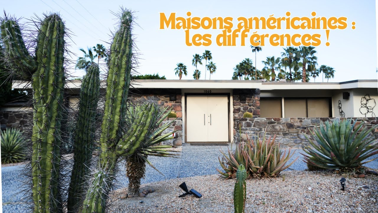 MAISONS AMÉRICAINES : LES DIFFÉRENCES AVEC LA FRANCE (CULTURE US)