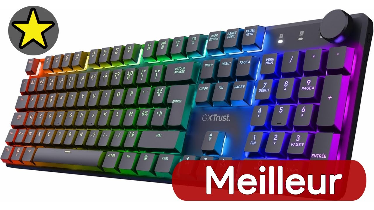 🏆 TOP 3 MEILLEUR CLAVIER SANS FIL GAMER 2025 🔥