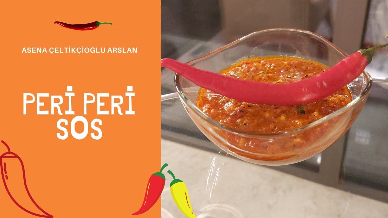 Bool Acılı , Mükemmel,Şahane Peri Peri sos | Piri Piri Sos | Asena Çeltikçioğlu Arslan
