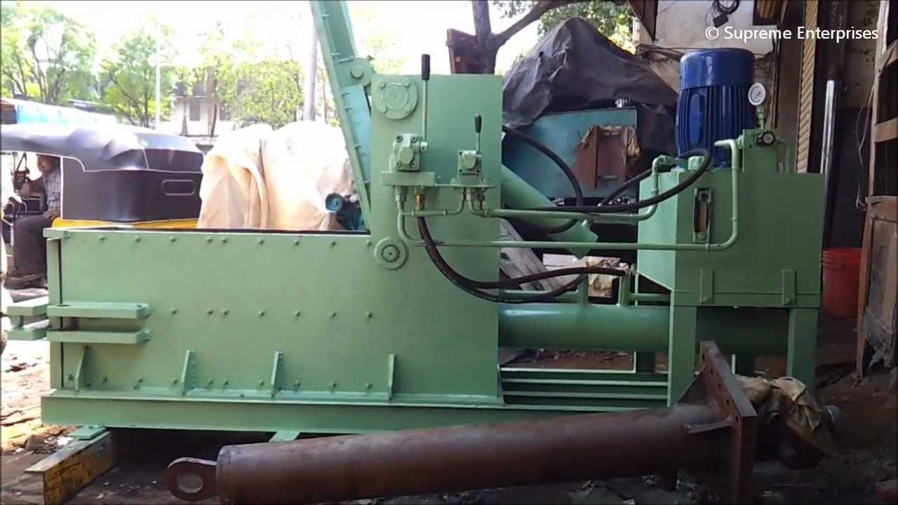 Hydraulic Metal Baling Machine