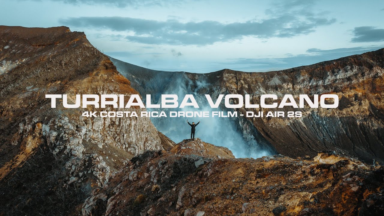 Turrialba Volcano, Costa Rica 4K Drone Cinematic Nature Music Video | Sunrise Hike Above the Clouds