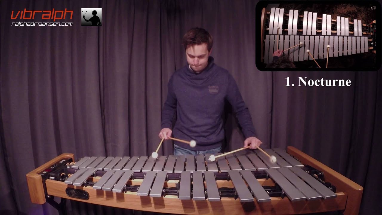 Vibralph - 1. Nocturne / Solo Jazz Vibraphone Etudes by Arthur Lipner