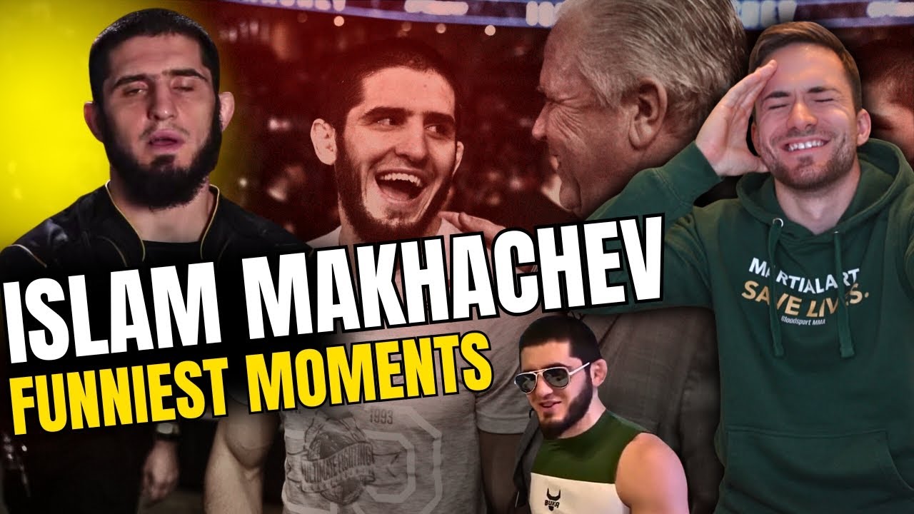 The Funniest UFC Fighter?😂 Islam Makhachev Funniest Moments Reaction