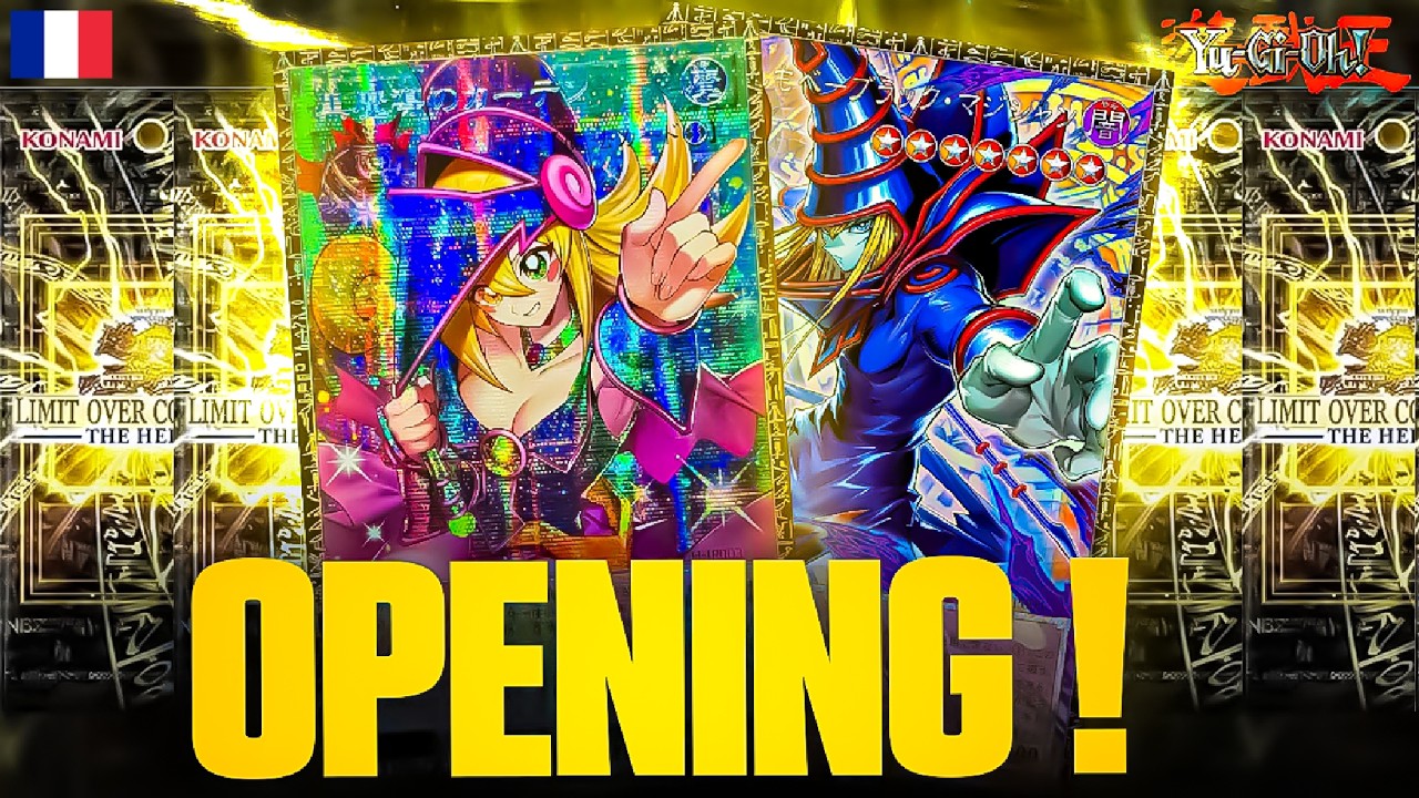 Notre Première OVERFRAME en Japonais ! Yu-Gi-Oh! Limit Over Collection The Heroes