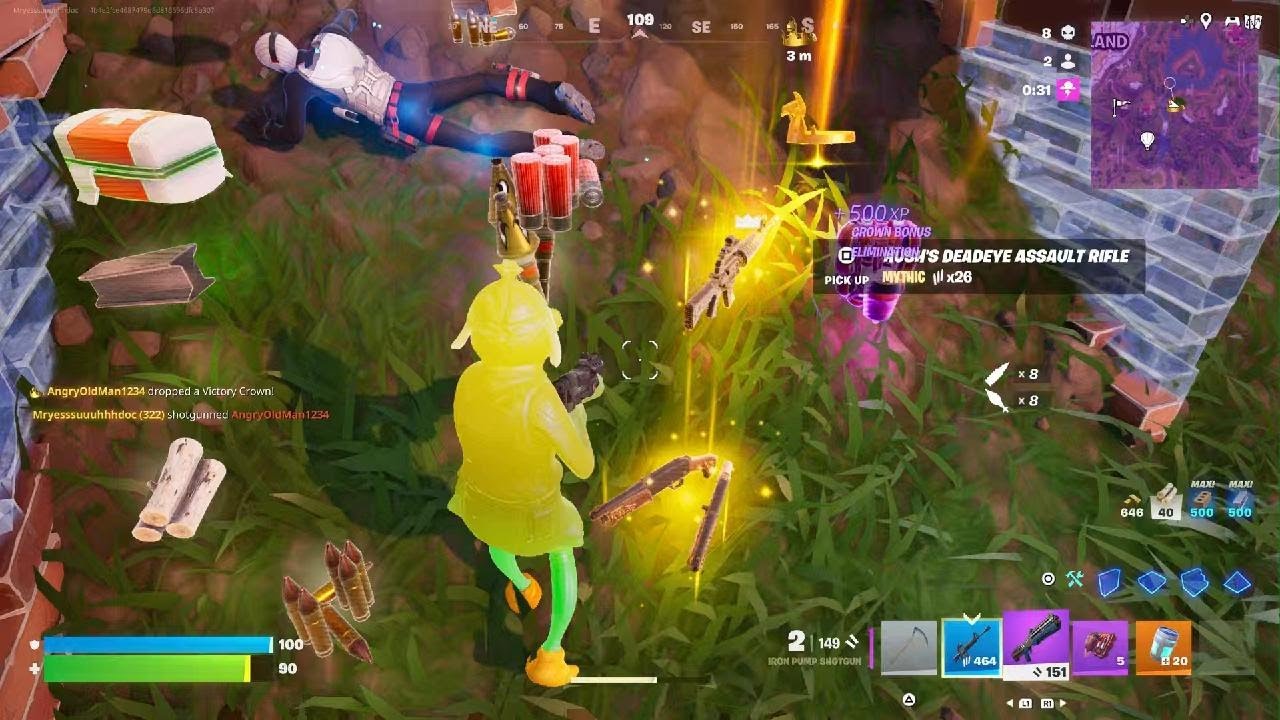 Crazy battle royal victory (must watch ) 😱‼️mythic weapons‼️😱