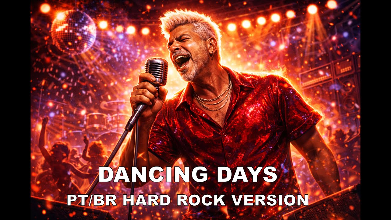 DANCING DAYS (Lulu Santos) - Versão HARD ROCK & BLUES Brasileiro | Cover Pesado (Voz Masculina)
