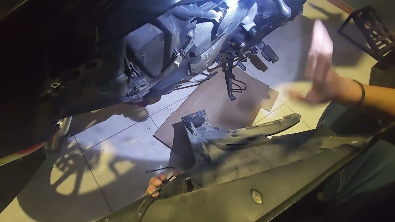 Desarmado de la cfmoto 300sr