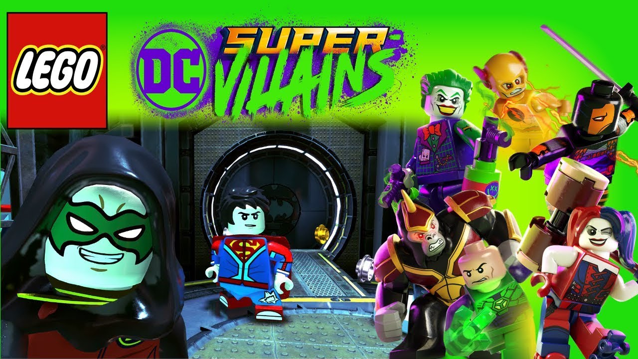 LEGO DC Super Villains Unlocking Superboy (Jon Kent) & Batcave Free Roam