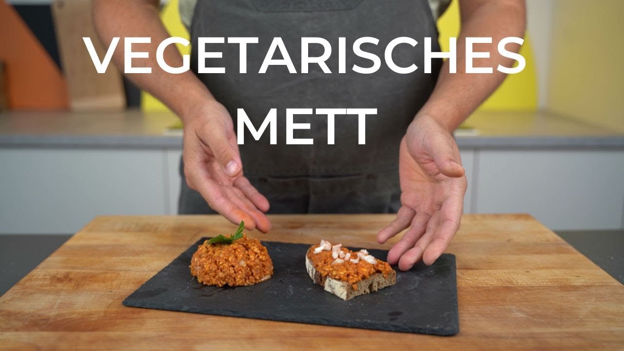 Vegetarisches Mett - Leckere schnell gemachte Alternative