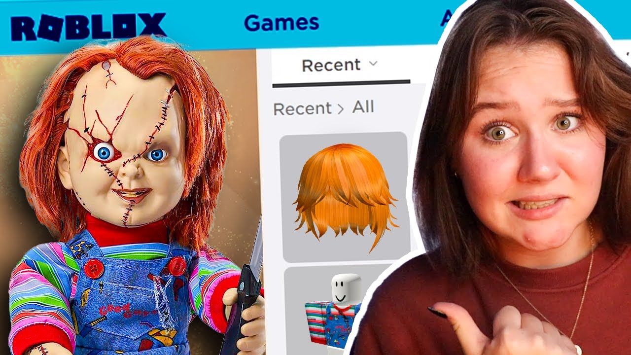 REMAKING CHUCKY a ROBLOX ACCOUNT...