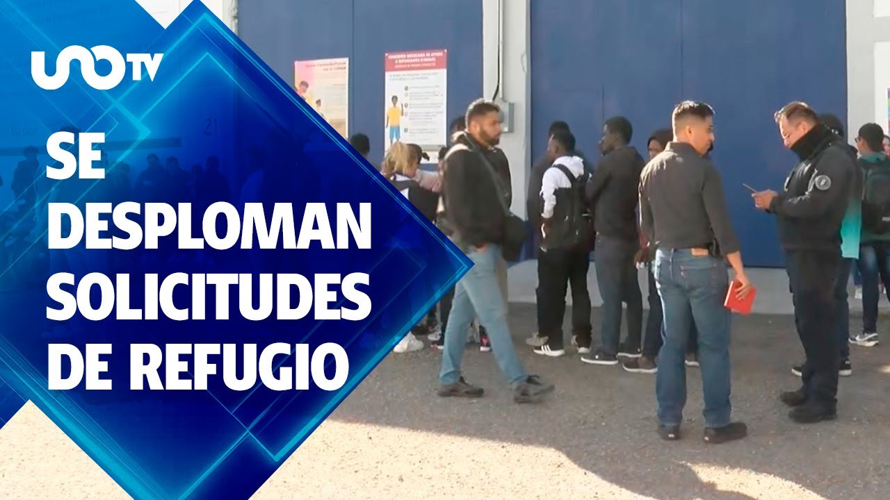 Se desploman solicitudes de refugio en México