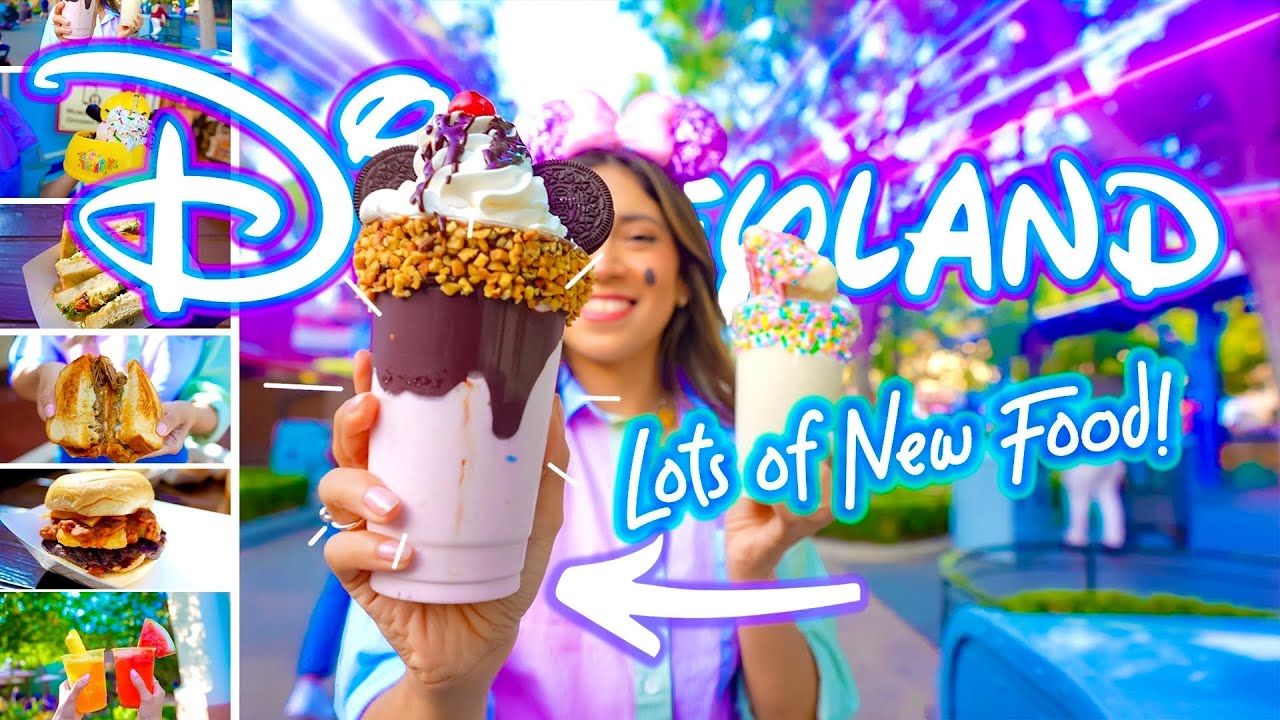 Lots of NEW Disneyland Foods That You Must Try NOW! Disneyland Foodie Guide 2022