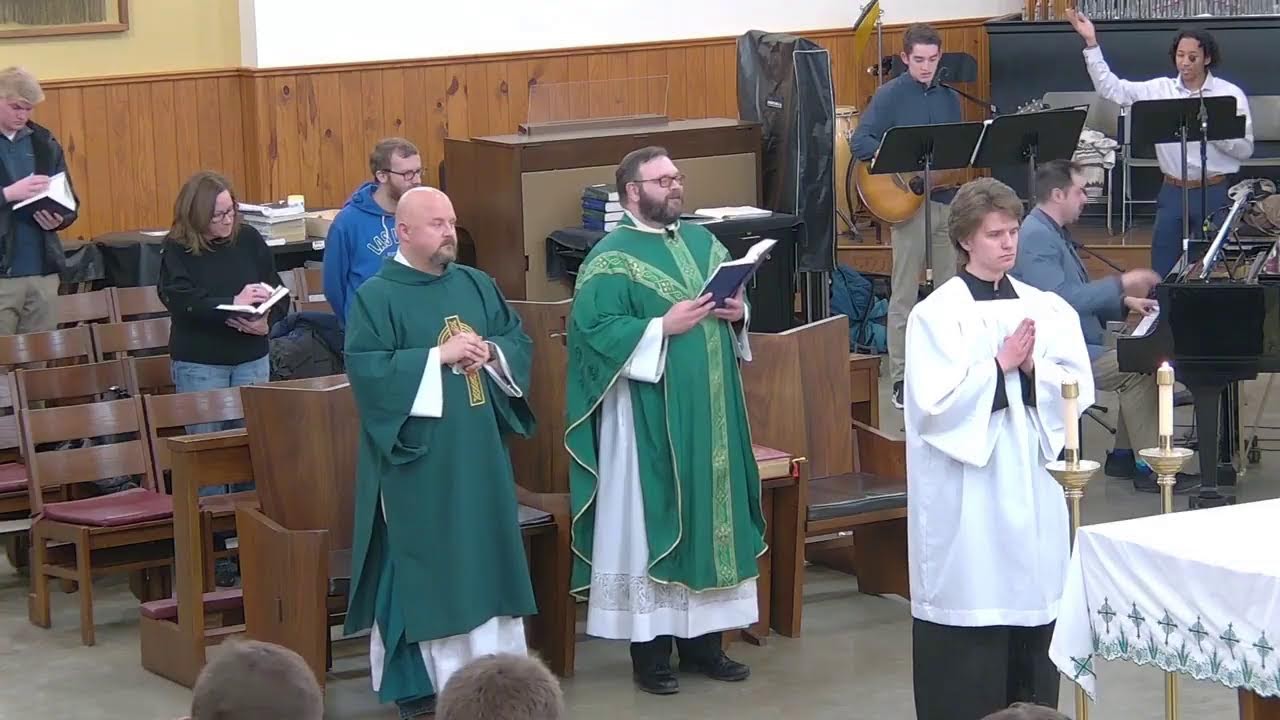 Fourth Sunday in Ordinary Time Student Mass 2-1-2026