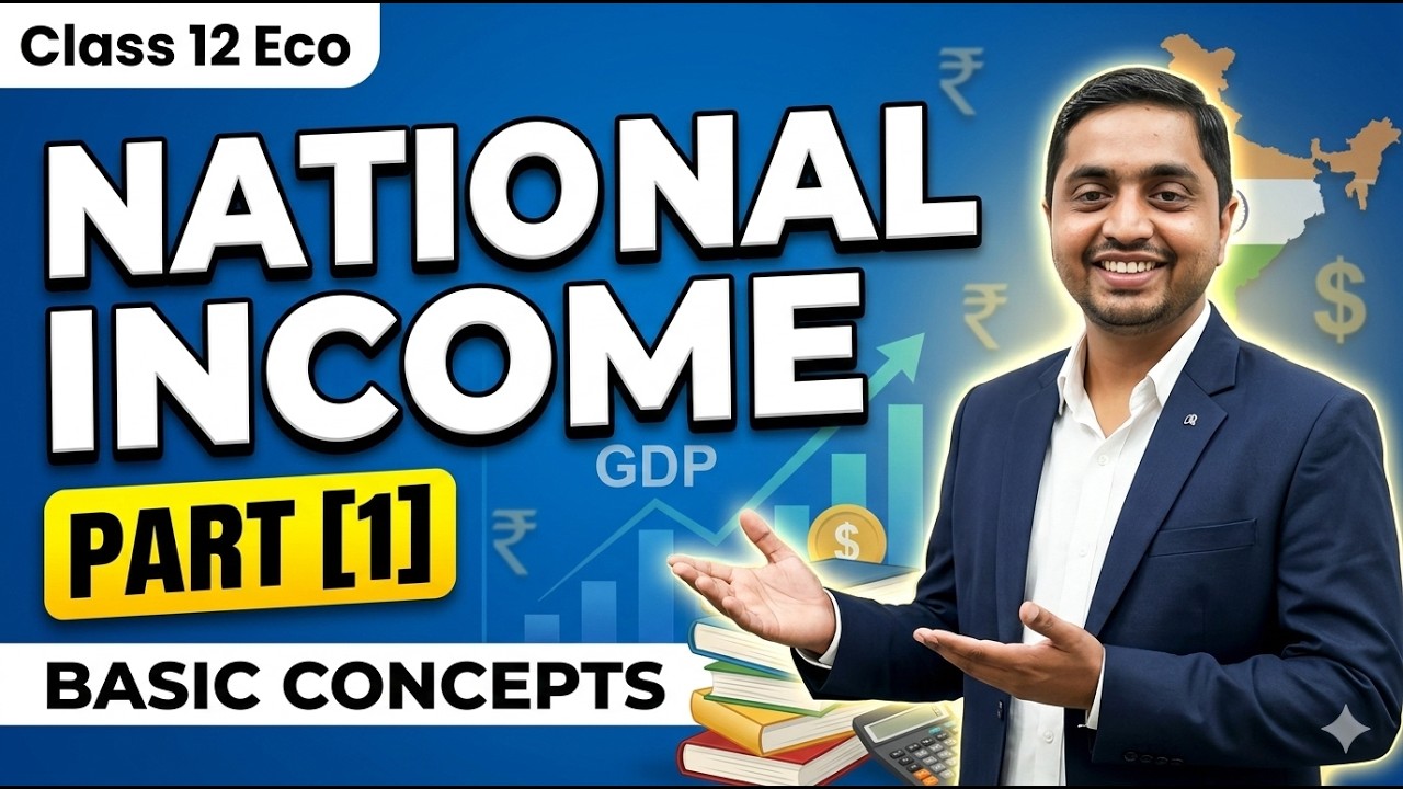 Class 12 Economics – National Income Marathon 💯| Full Chapter Series
