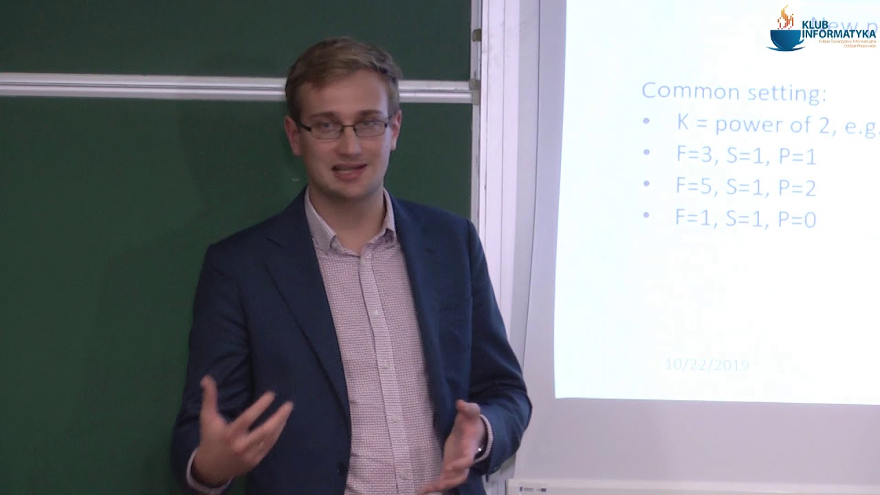 Klub Informatyka PTI. Głębokie sieci neuronowe (prezentacje).