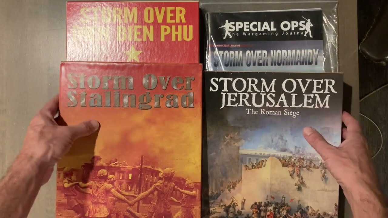 Multi-Man Publishing - Storm over... area impulse wargame series (an intro)