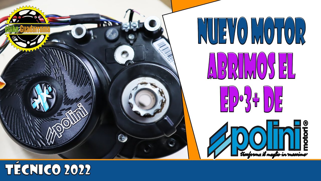 Hablamos de motores para ebike, Motor Polini EP·3+ Mx