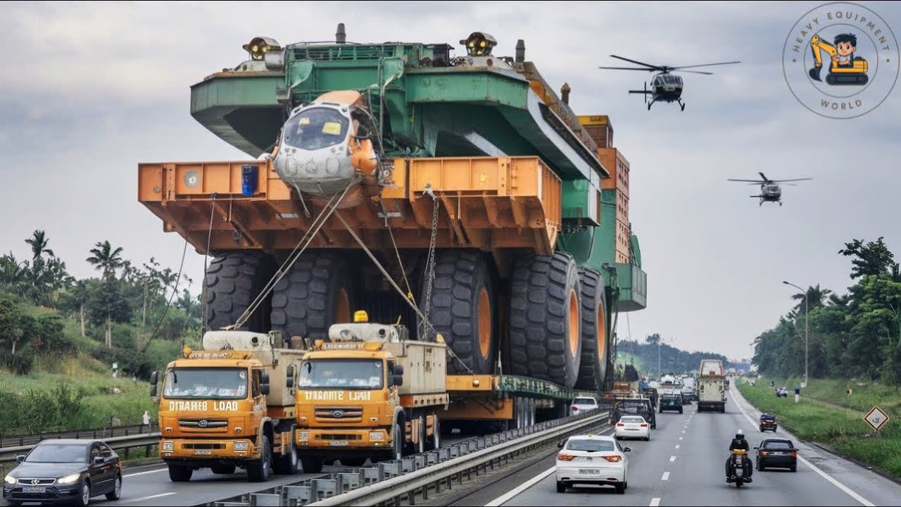 Extremely Idiots Dangerous Truck Driving Skills Heavy Equipment Crashing & Fails #1