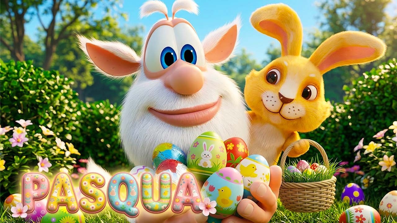 Booba 🐣 La Caccia alle Uova più Pazza del Mondo!  🍫🐰 Cartoni Animati per Bambini