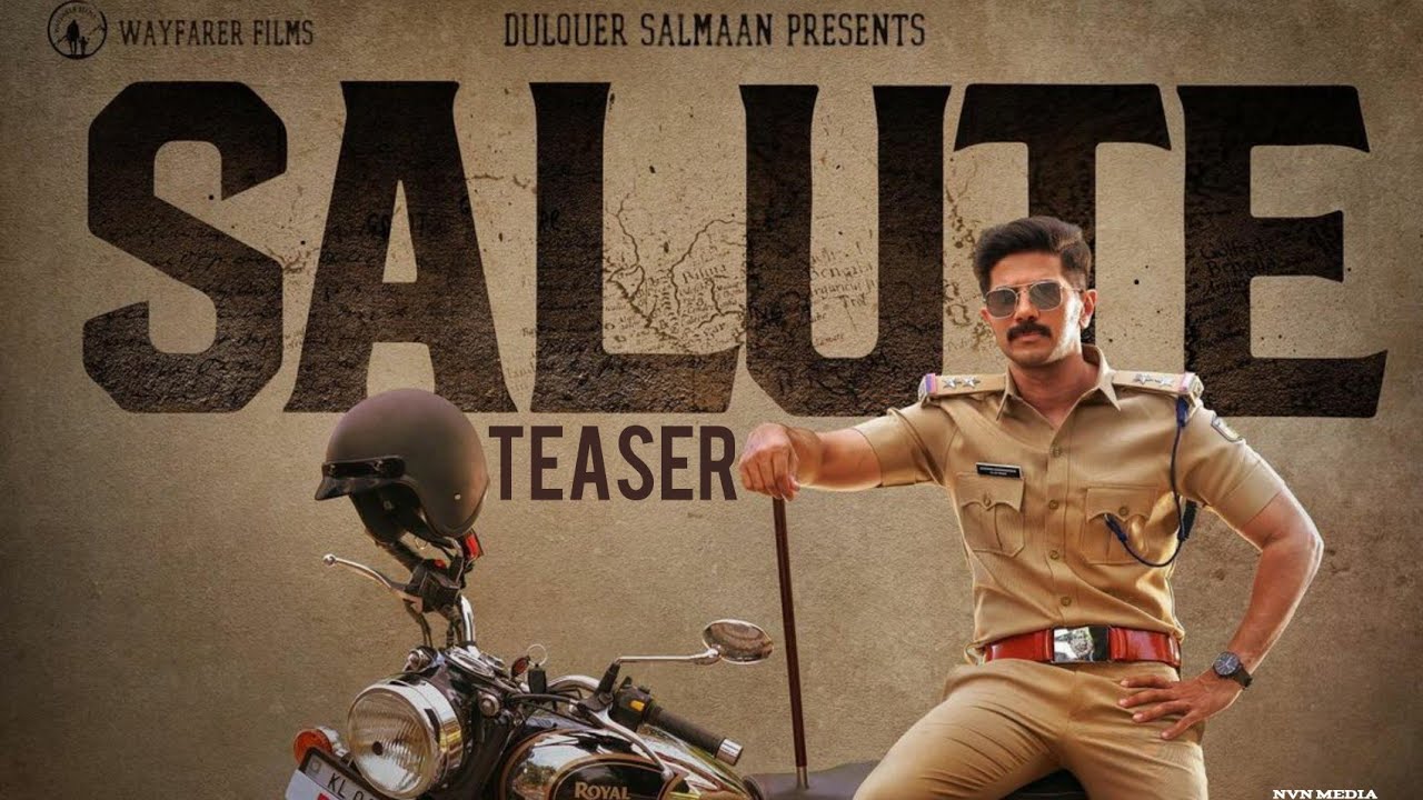 SALUTE TEASER | DQ32 | Dulquer Salmaan | Roshan Andrews | Wayfarer Films
