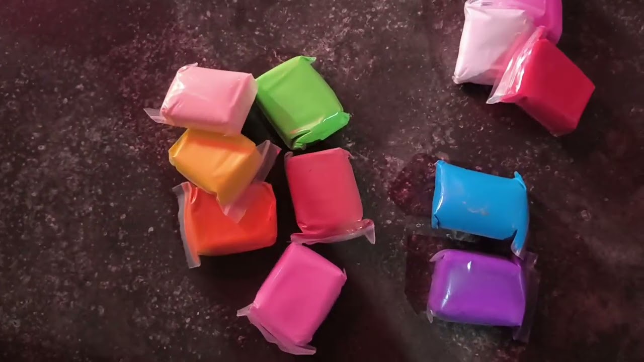 #relaxing #colourfulclay