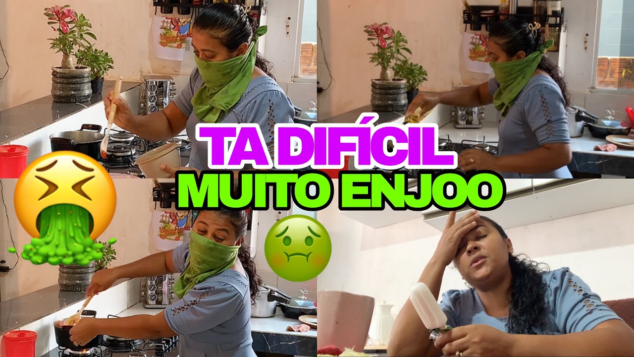 ROTINA DE GRAVIDA COM MUITO ENJOO 🤢 🤮