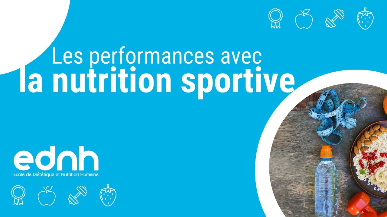 Ecole Diététique et Nutrition : sport + nutrition = performance - avec Aldrick ALLAL