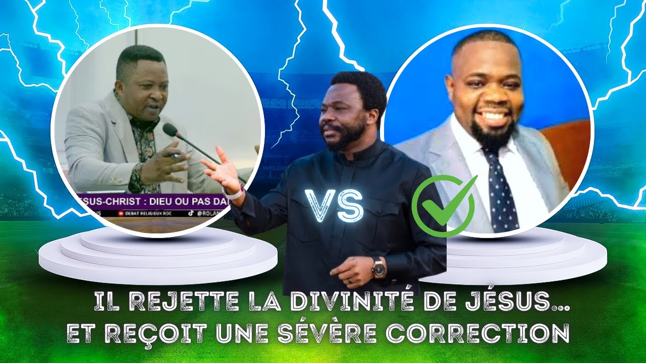 🙆INCROYABLE🔥Boris MBOTA REJETTE LA DIVINIT&Eacute; DE J&Eacute;SUS & RE&Ccedil;OIT👉 CORRECTION S&Eacute;V&Egrave;RE DU PROPH&Egrave;TE PLACIDE