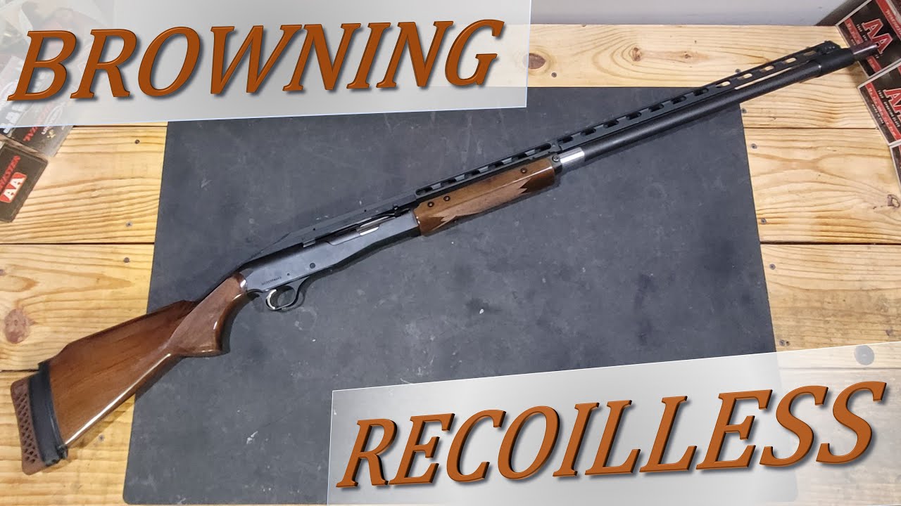 The Browning Recoilless Shotgun - a 12 Gauge that Kicks like a 22?